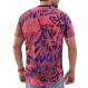 DEOLAX Mens T 셔츠 남성 패션 크루 넥 티셔츠 캐주얼 클래식 티셔츠 남성 반팔 롱 라인 Hipster 힙합 티