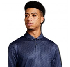 나이키 Dri-FIT Vapor 남성용 스트라이프 골프 폴로, 썬더 블루/블랙