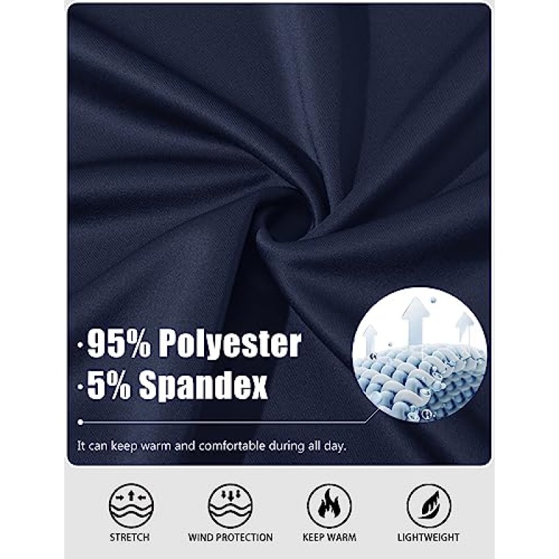 MAGCOMSEN 남성용 트랙 재킷 경량 풀 지퍼 캐주얼 코트 운동 러닝 운동용 활성 재킷(포켓 포함)