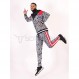 스크린샷 남성용 어반 힙합 프리미엄 트랙 재킷 - 슬림핏 사이드 테이핑 스포츠웨어 Urbanwear 스트리트 패션 탑