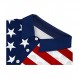 V VALANCH Mens American Falg 폴로 셔츠 반팔 성능 애국 셔츠 재미 있은 골프 셔츠