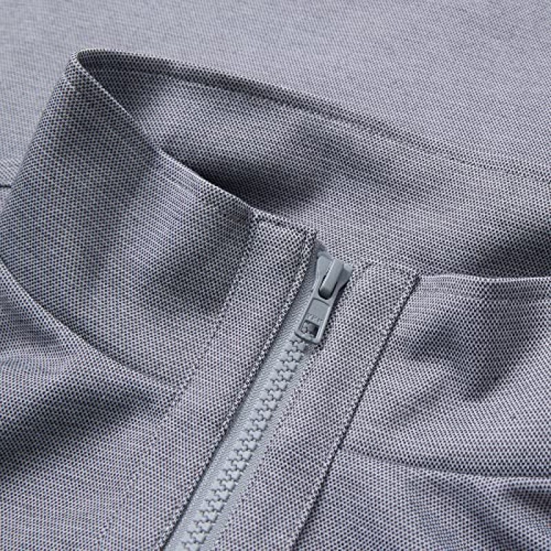 Haggar 남성용 긴팔 퍼포먼스 지퍼 셔츠