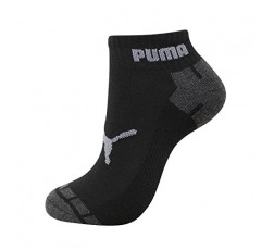 PUMA 남성용 6팩 쿼터 크루 양말