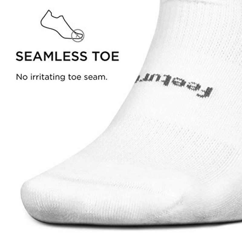Feetures 고성능 쿠션 노쇼 탭 - 남성용 및 여성용 러닝 양말 - 운동용 발목 양말 - 수분 흡수