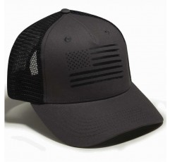 야구 모자 American Flag Trucker Hat - 남성용 여성용 스냅백 모자 - 통기성 메쉬, 캐주얼 착용을 위한 조절 가능