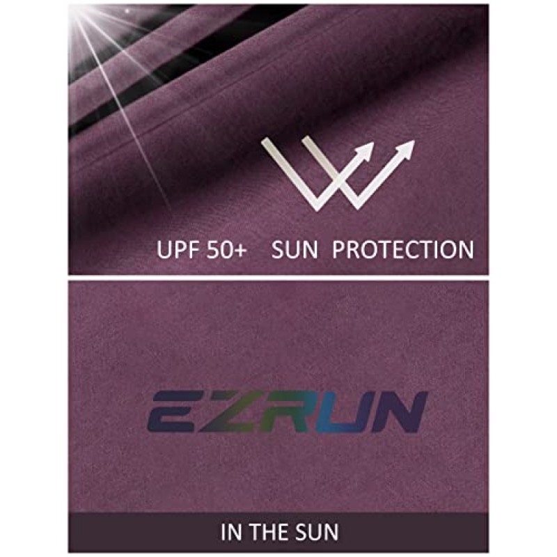 EZRUN 남성용 하이킹 카고 반바지 퀵 드라이 골프 야외 작업 낚시 여행용 멀티 포켓이 있는 전술 반바지