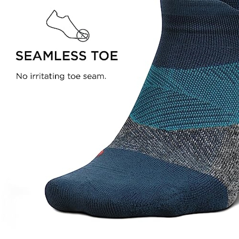 Feetures 엘리트 울트라 라이트 노쇼 탭 솔리드 - 남성용 및 여성용 러닝 양말, 운동용 압축 양말, 수분 흡수