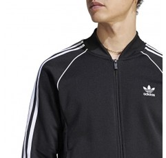 adidas Originals 남성 Adicolor 클래식 슈퍼스타 트랙 탑