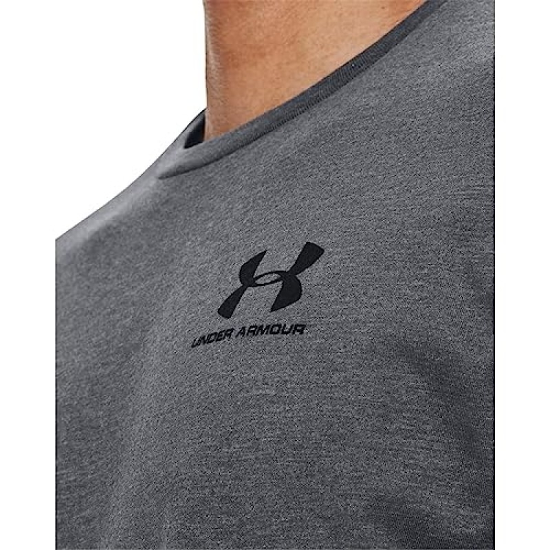 Under Armour 남성 스포츠스타일 왼쪽 가슴 긴소매 티셔츠