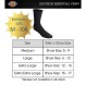 Dickies 남성용 드라이테크 모이스처 컨트롤 크루 양말 멀티팩, 혼합 데님(6켤레), 신발 사이즈: 6-12