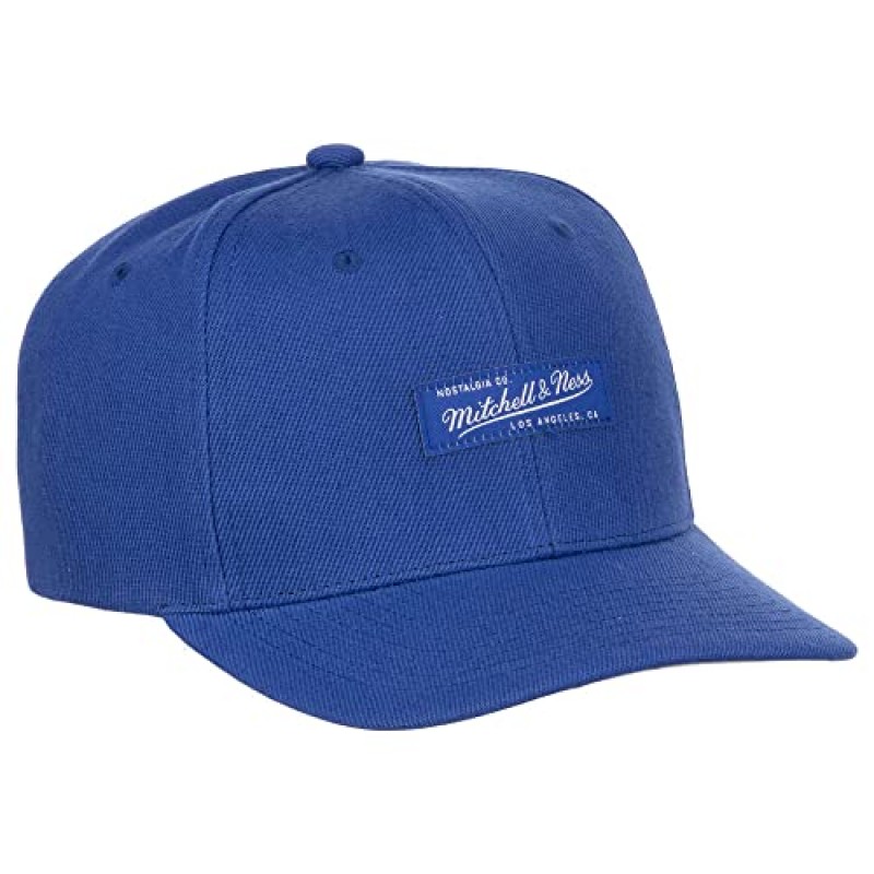 Mitchell & Ness 브랜드 박스 로고 조절 가능한 스냅백 캡