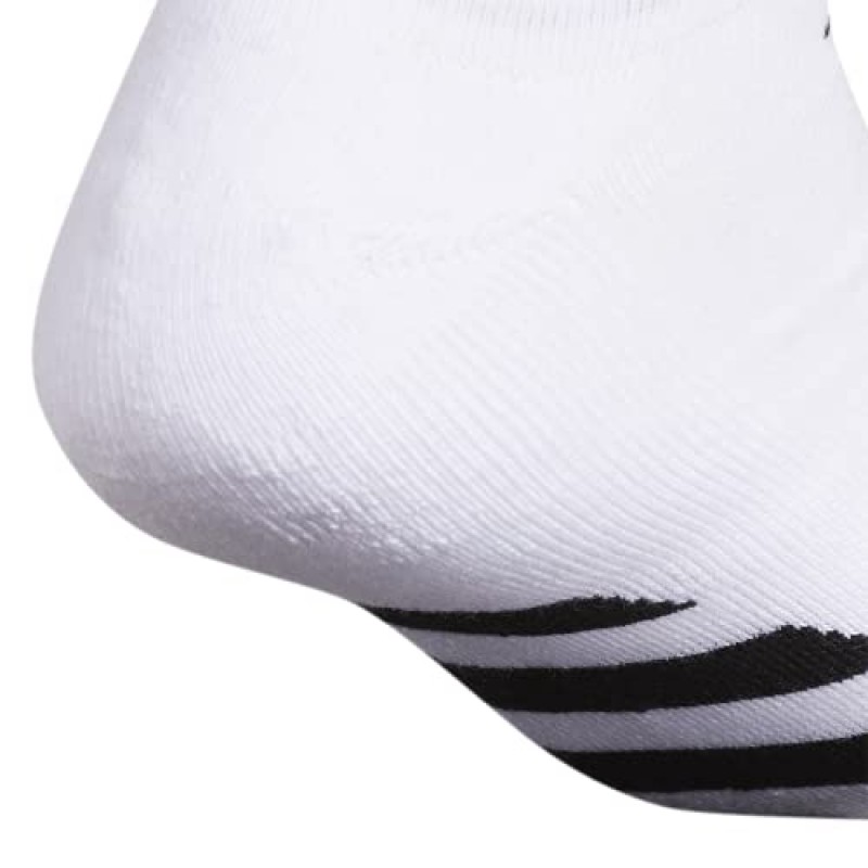 아디다스 남성용 쿠션 노쇼 양말(3켤레)