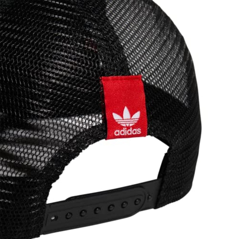 adidas Originals 폼 프론트 스냅백 조절 가능한 핏 트러커 모자