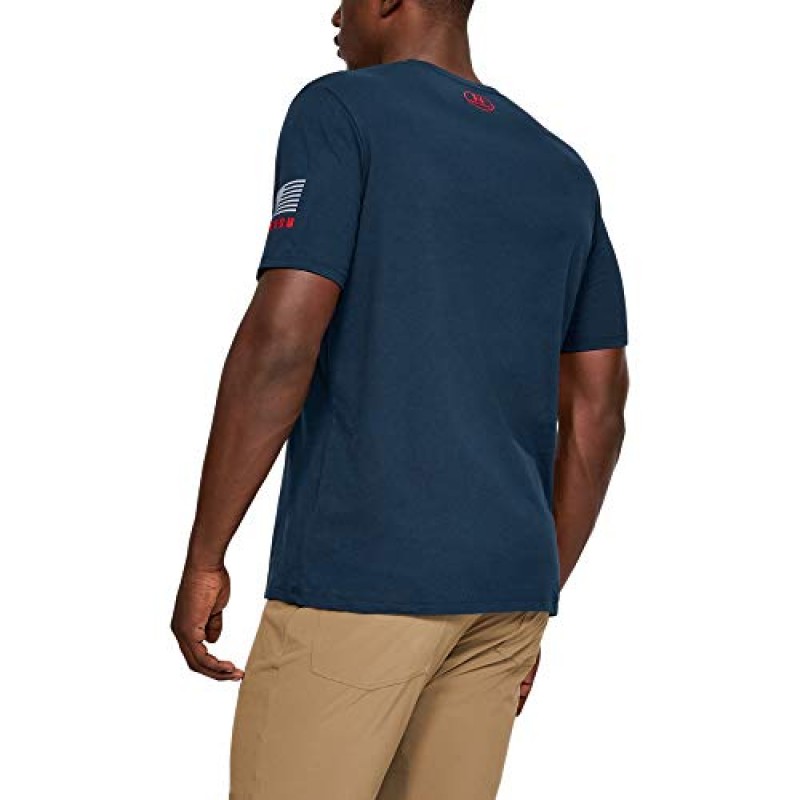 Under Armour 남성 Freedom USA 체스트 티셔츠