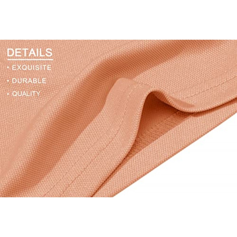 MAGCOMSEN 포켓이 있는 남성용 폴로 셔츠 반팔 칼라 골프 셔츠 Quick Dry Pique Performance Athletic Summer