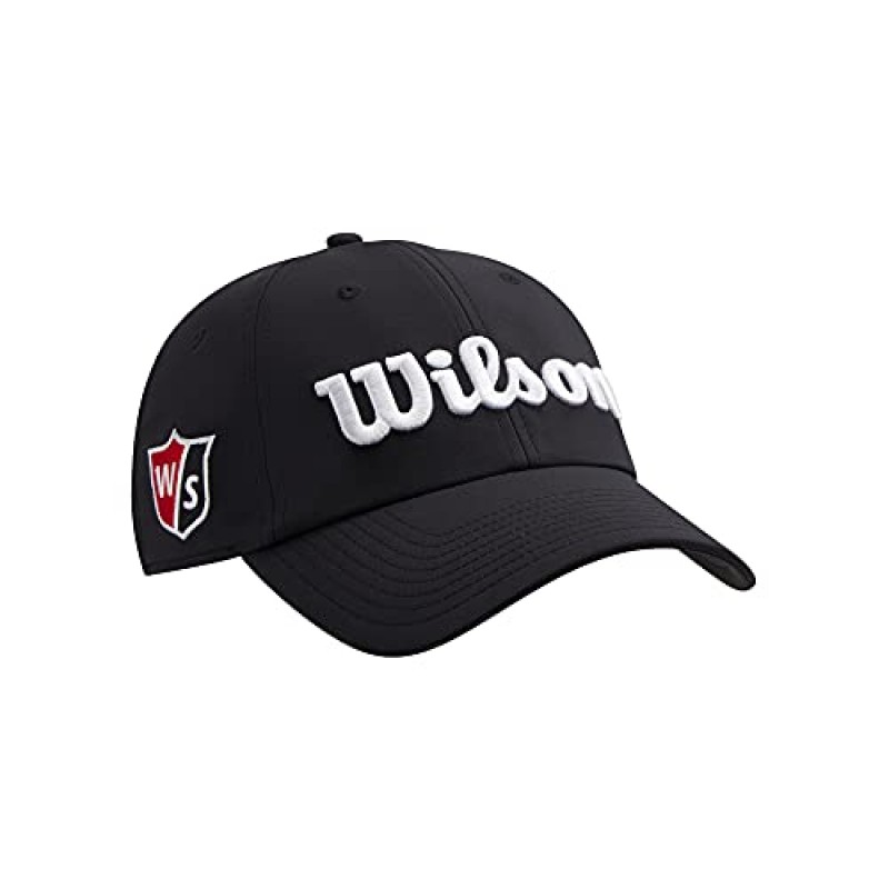 WILSON 프로 투어 골프 모자 – 남성, 여성 및 주니어 사이즈