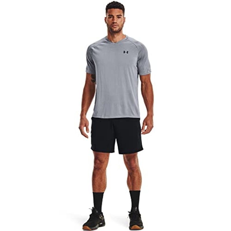 Under Armour 남성 Tech 2.0 V넥 반소매 티셔츠