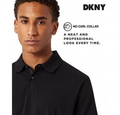 DKNY 남성용 면 폴로 셔츠 – 남성용 퀵 드라이 레귤러 핏 수분 흡수 골프 셔츠(사이즈: S-2XL)