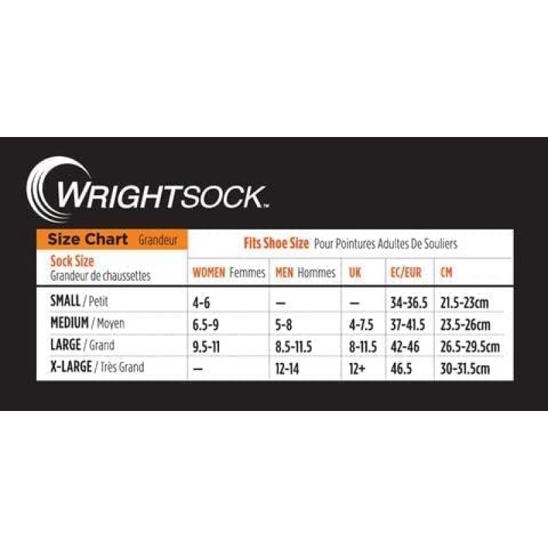 Wrightsock 남녀공용 블리스터 프리 양말, 쿨메쉬 II, 쿼터