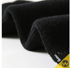 WANDER 남성용 운동 발목 양말 3/8 쌍 두꺼운 쿠션 러닝 양말 남성용 & 여성용면 양말 6-9/9-12/12-15