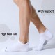FITRELL 6 팩 남성용 발목 러닝 양말 로우 컷 쿠션 운동 스포츠 양말 7-9/9-12/12-15