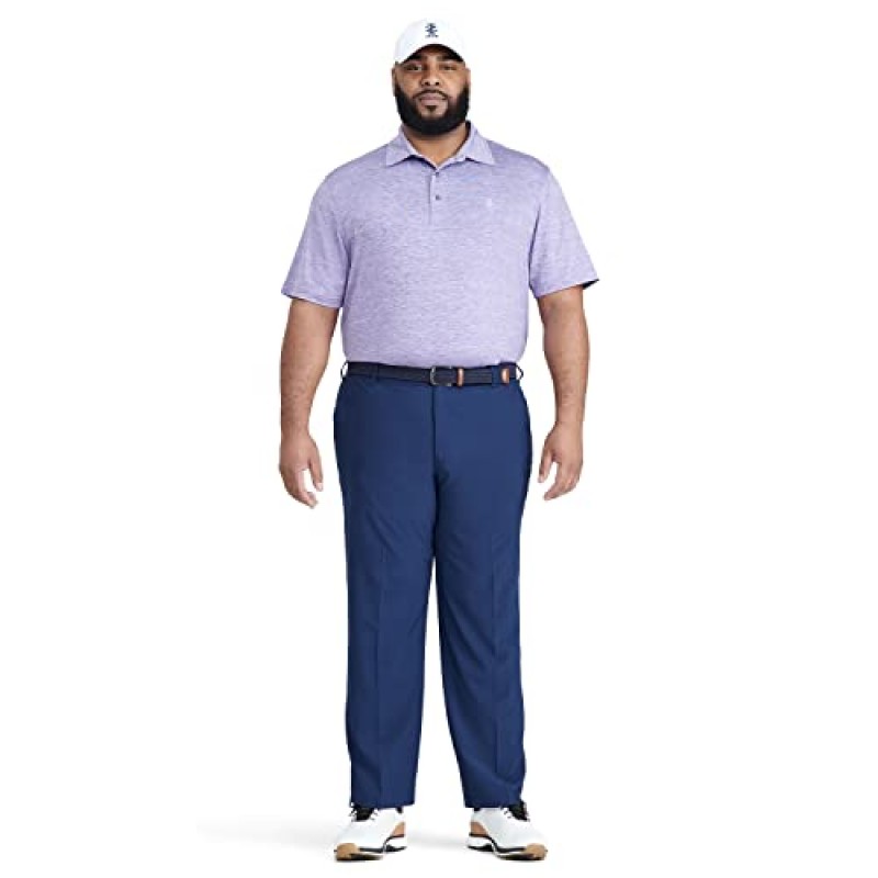 IZOD 남성용 골프 타이틀 홀더 반소매 폴로