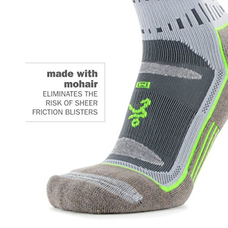 Balega Blister Resist Performance Quarter Athletic Running 양말 남성용 및 여성용(1쌍)