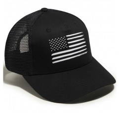 야구 모자 American Flag Trucker Hat - 남성용 여성용 스냅백 모자 - 통기성 메쉬, 캐주얼 착용을 위한 조절 가능
