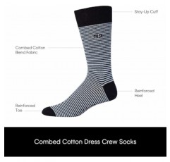 Calvin Klein 남성용 운동복 크루 양말 6켤레