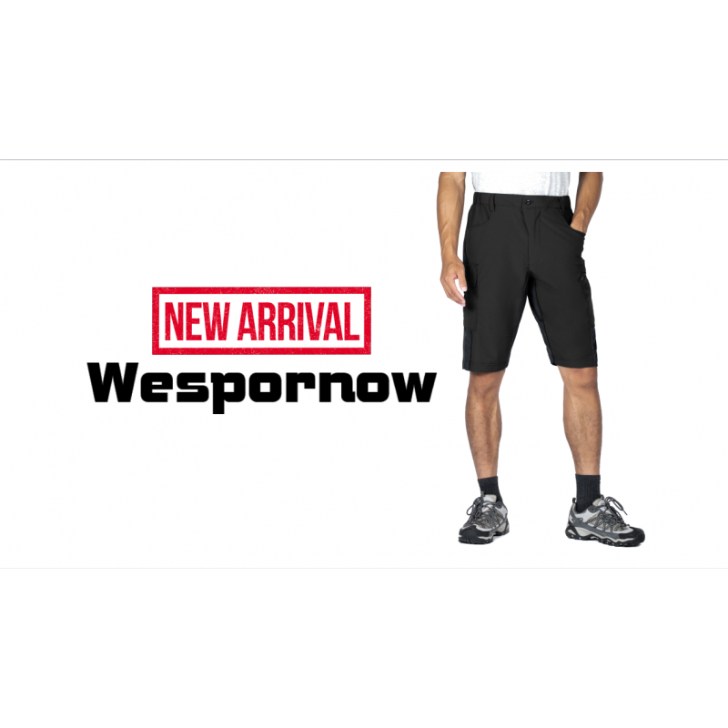 Wespornow 남성용 하이킹 반바지 경량-빠른 건조-야외-카고-캐주얼-하이킹, 캠핑, 여행, 낚시용 반바지