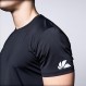 Wearics 남성 수분 흡수 운동성 Dri 신축성 티셔츠