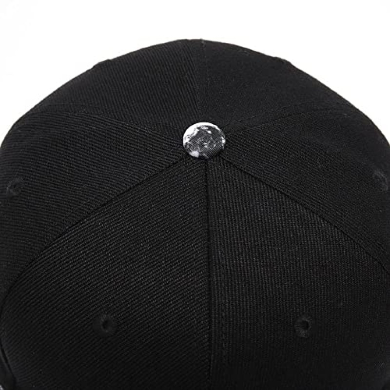 Mens Snapback 야구 모자 힙합 스타일 플랫 바이저 조정 가능한 야외 모자 남여 조정 가능한 통기성