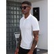 Poriff Mens 폴로 셔츠 운동용 Quick Dry Fit 골프 셔츠 반소매 T 셔츠 수분 흡수 여름 셔츠