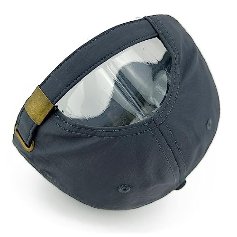 Loneshark Mens 방수 야구 모자 Womens Quick Dry 포니 테일 모자 여름 야외 스포츠 Running Sun Protection 볼 캡