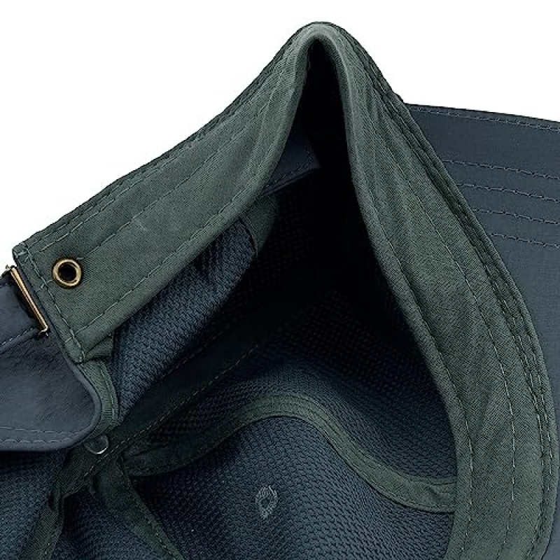 Loneshark Mens 방수 야구 모자 Womens Quick Dry 포니 테일 모자 여름 야외 스포츠 Running Sun Protection 볼 캡