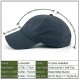 Loneshark Mens 방수 야구 모자 Womens Quick Dry 포니 테일 모자 여름 야외 스포츠 Running Sun Protection 볼 캡