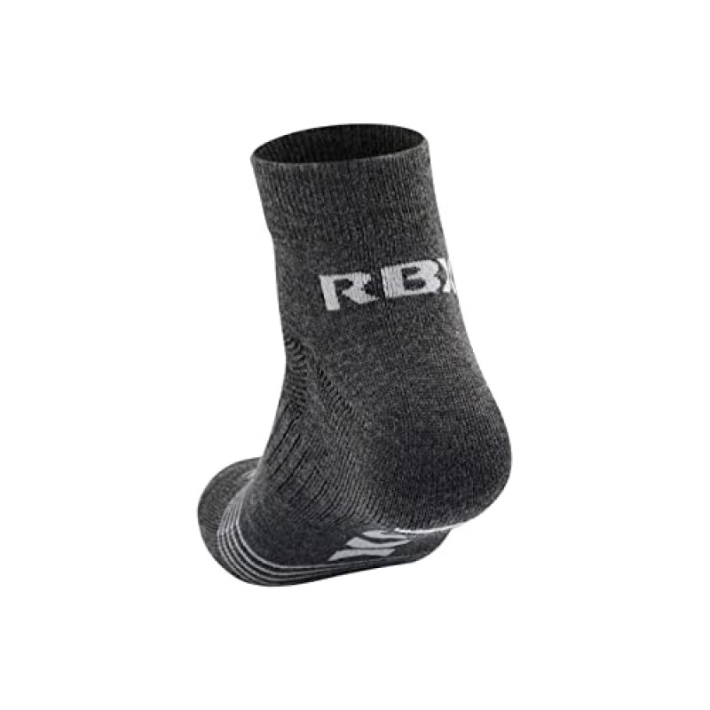 RBX Active 남성용 Athletic X-Dri 퀵 드라이 6팩 쿼터 크루 양말