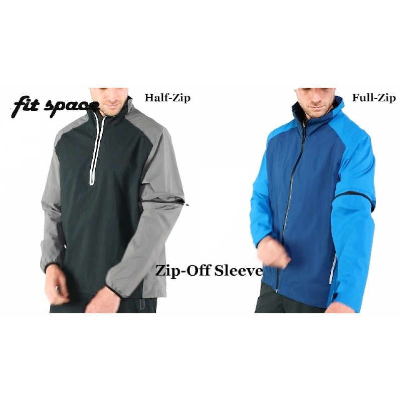 Fit space 남성용 방수 골프 레인 재킷 모든 스포츠를 위한 20K 성능 경량 레인 재킷