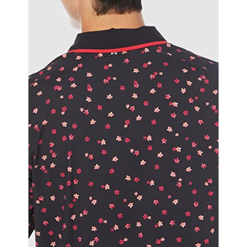 Under Armour 남성용 Iso-chill 플로럴 골프 폴로