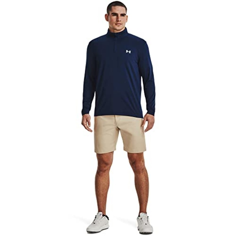 Under Armour 남성 플레이오프 1/4 지퍼 긴팔 티셔츠