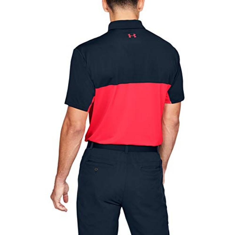 Under Armour 남성용 퍼포먼스 골프 폴로 2.0 컬러블록