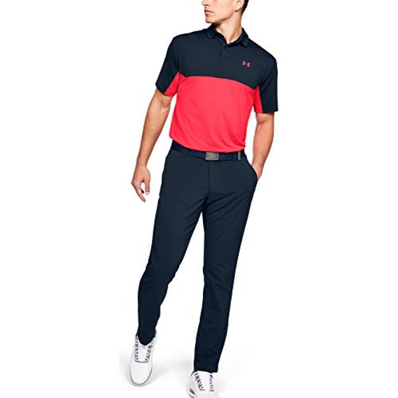Under Armour 남성용 퍼포먼스 골프 폴로 2.0 컬러블록