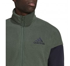 adidas 컬러 블록 셰퍼플리스 트랙 재킷