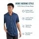 Woolly Clothing 남성용 메리노 울 폴로 셔츠 - 통기성이 뛰어난 냄새 방지