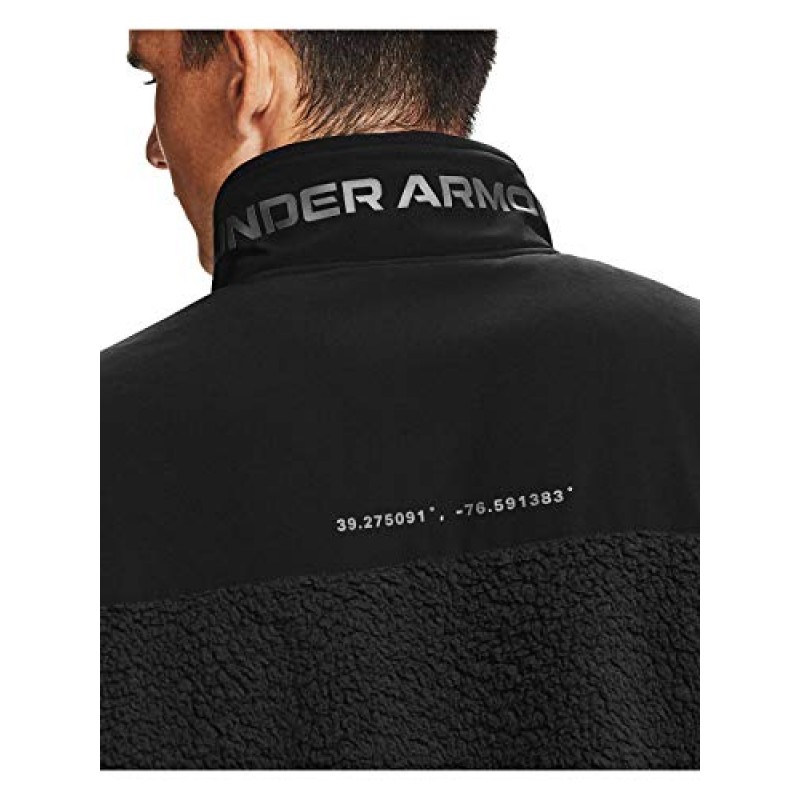 Under Armour 남성 UA 레거시 셰르파 풀집 재킷