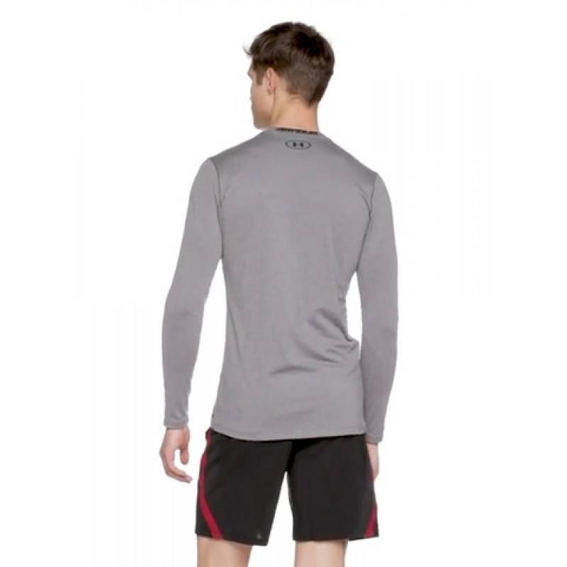 Under Armour 남성용 ColdGear Fitted 크루 긴소매 티셔츠