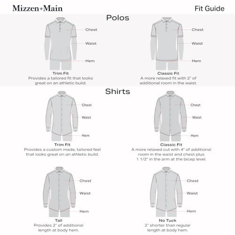 Mizzen+Main 남성용 퍼포먼스 반소매 티셔츠 트림 핏 - 빠른 건조, 4방향 스트레치, 경량 - Wilson 컬렉션