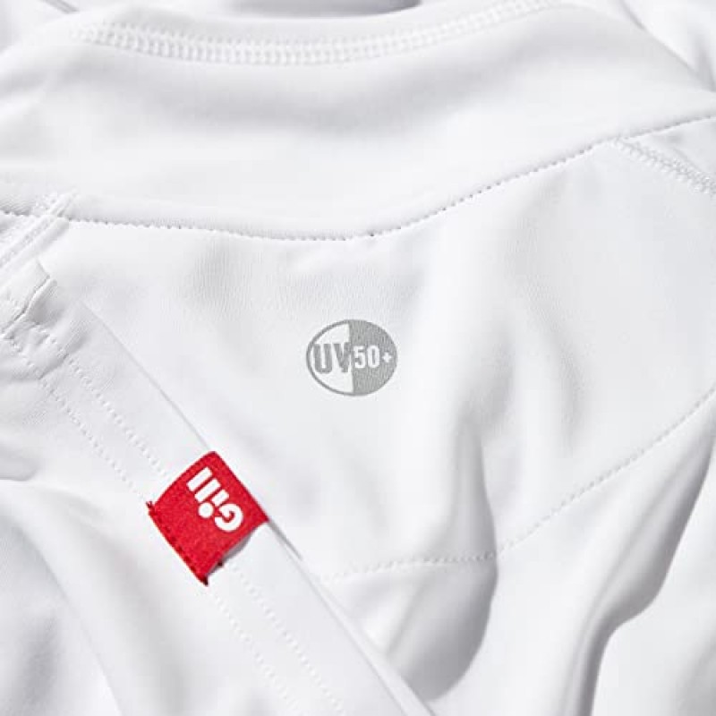 Gill 남성 UV Tec 긴팔 지퍼 티셔츠