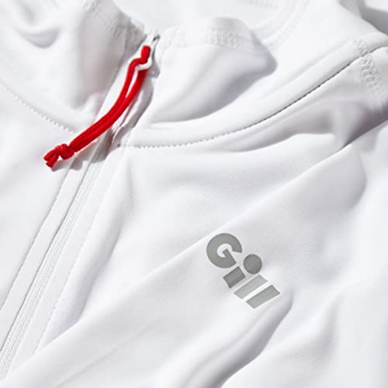 Gill 남성 UV Tec 긴팔 지퍼 티셔츠