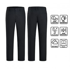 Fit space 골프 Climastorm 영구 레인 팬츠 방수 20K 경량 성능 스포티 한 바지 미니멀리즘